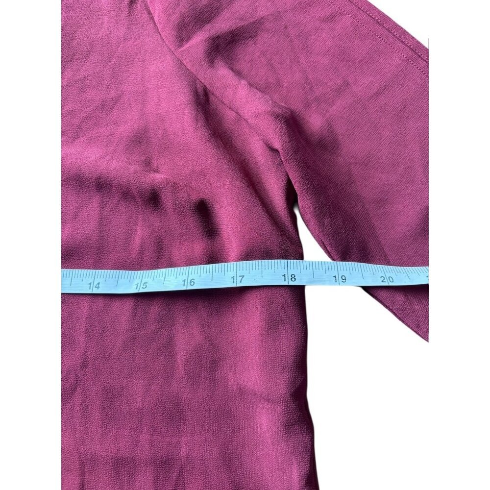 Tobi Women's Burgundy Dress - Picture 7 of 9